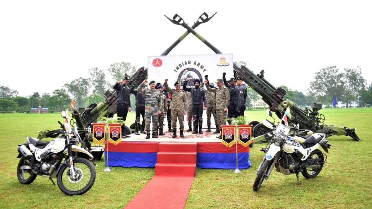 Indian Army Commemorates 25 Years Of Kargil War Victory With A Pan-India Motorcycle Expedition D5