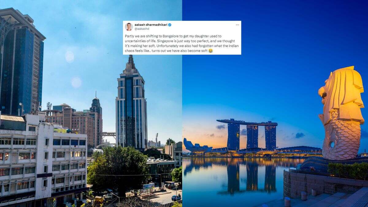 Indian Man Living In Singapore Decides To Move Back To Bengaluru For A Surprising Reason