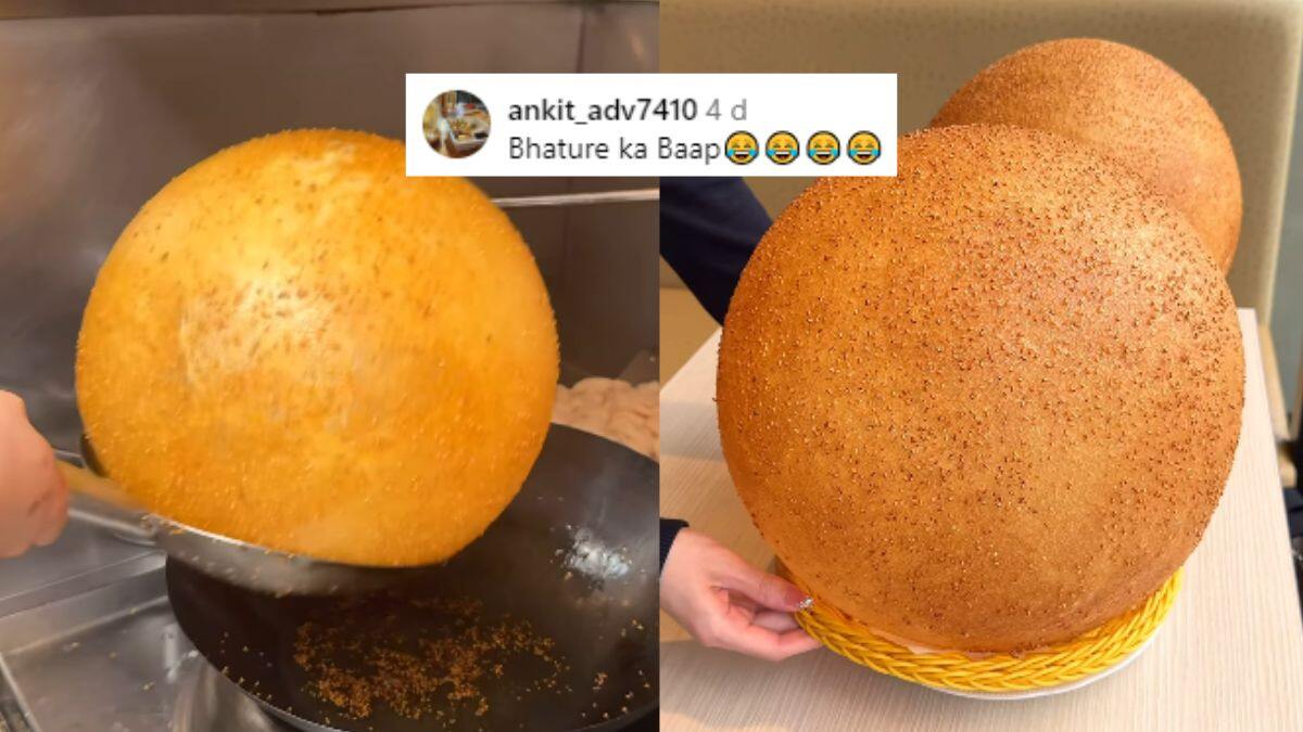 Japan Restaurant Serves Giant Sesame Ball; Netizens Call It “Bhatura Ka Baap”; Here’s What It Is