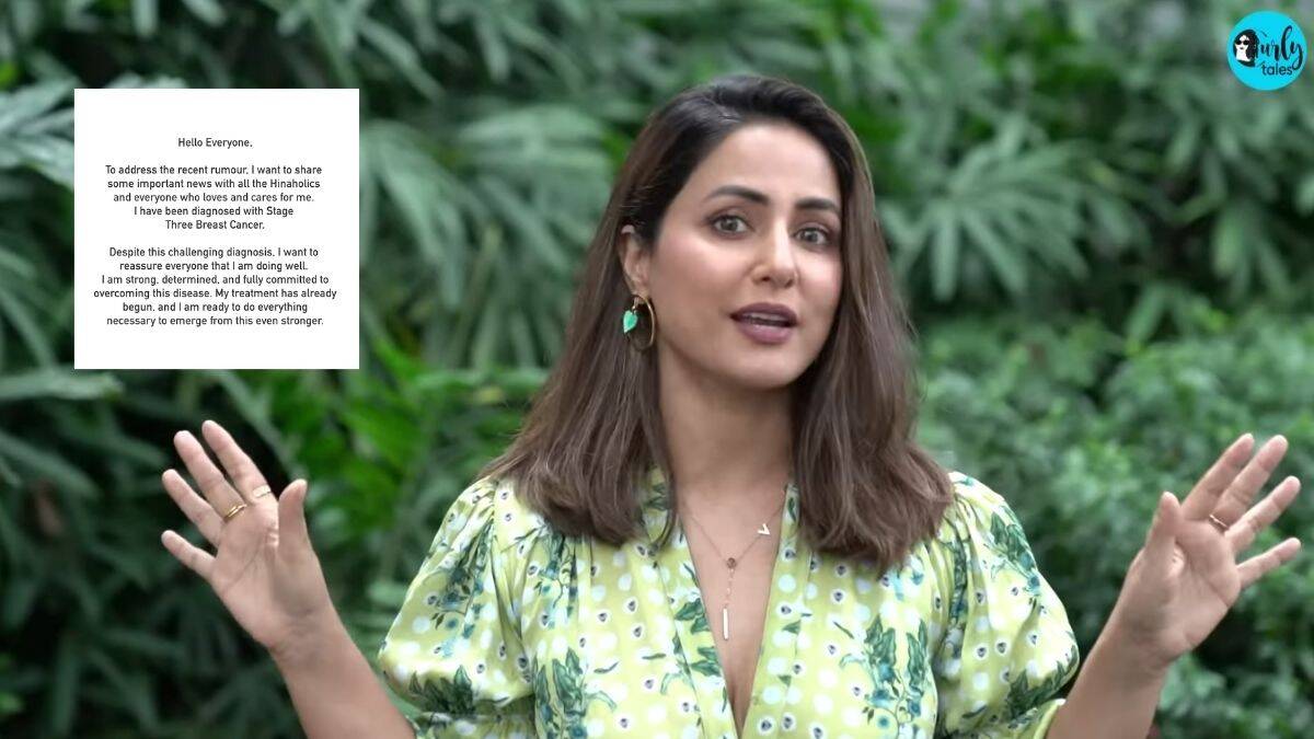 Just In: TV Star Hina Khan Diagnosed With Stage 3 Breast Cancer; Reassures Fans She Is Doing Well