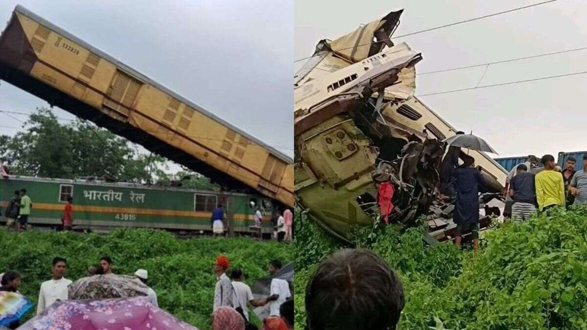 Kanchanjungha Express Collides With Goods Train In The Darjeeling District; 5 Dead, 25 Injured