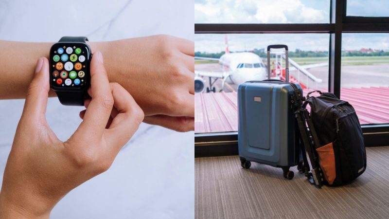 Apple Watch track luggage