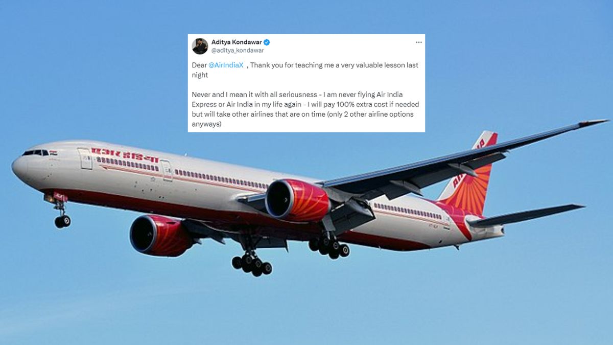 Passenger Slams Air India For Delayed Bengaluru-Pune Flight & Dirty Seats; Airline Responds