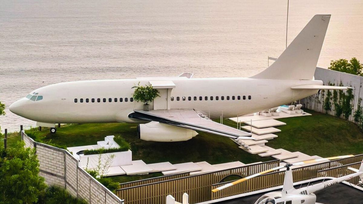 Now Rent A Boeing 737 In Bali As A Private Jet Villa! Experience Jacuzzi In The Cockpit, Ethereal Views & More