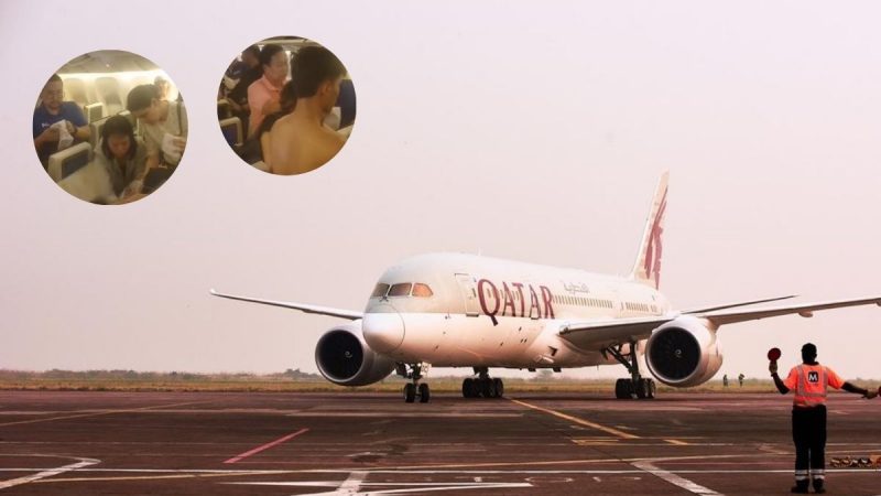 Qatar Airways Passenger Faints