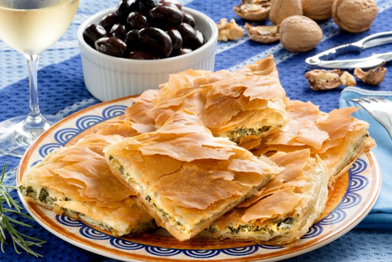 Spanakopita, Greek Dishes In Greece