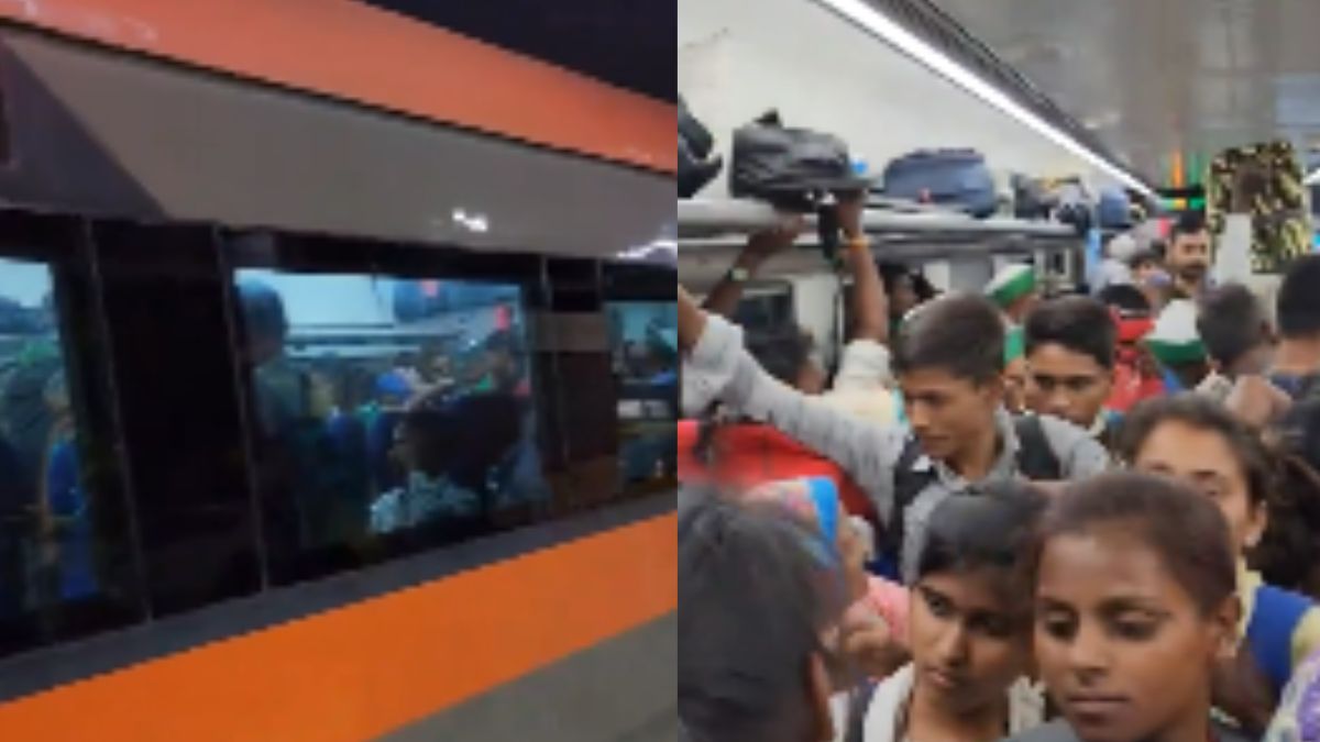 Ticketless Passengers Crowd Vande Bharat Express; Netizens Demand, “We Need More Trains”