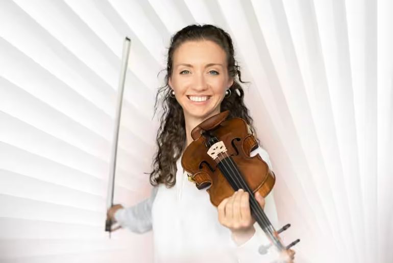 Violinist Johanna Pichlmair