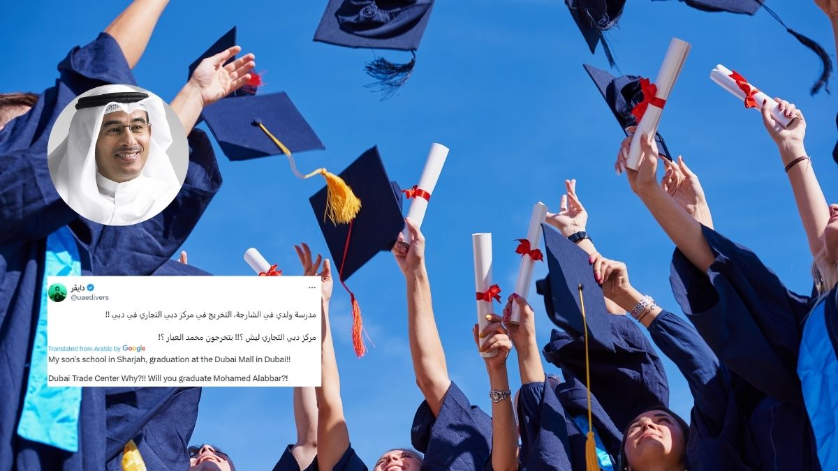 Father Tweets About Son’s Graduation In Dubai; Goes Viral And Son Gets A Job, Bouquet, Tickets