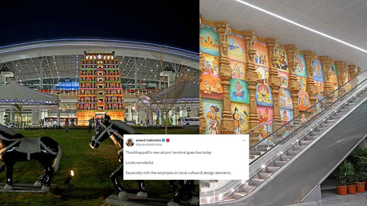 “Looks Wonderful,” Anand Mahindra Lauds Tiruchirappalli Airport’s New Terminal; All You Need To Know About It