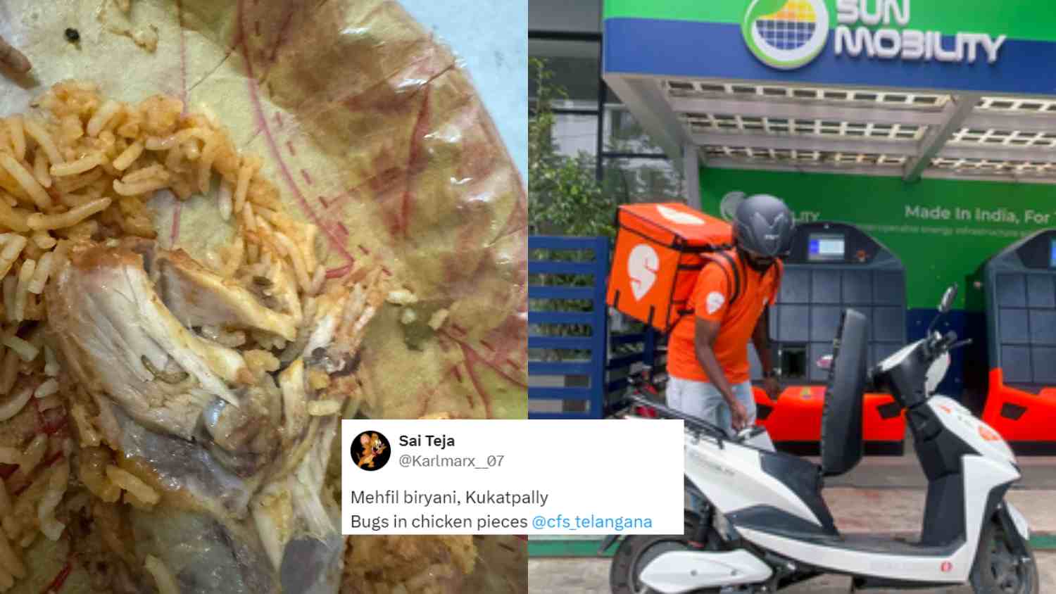 Man Finds Bugs In Chicken Biryani Ordered From Swiggy; From Bone In Veg Biryani To Insects, Netizens Share Similar Instances