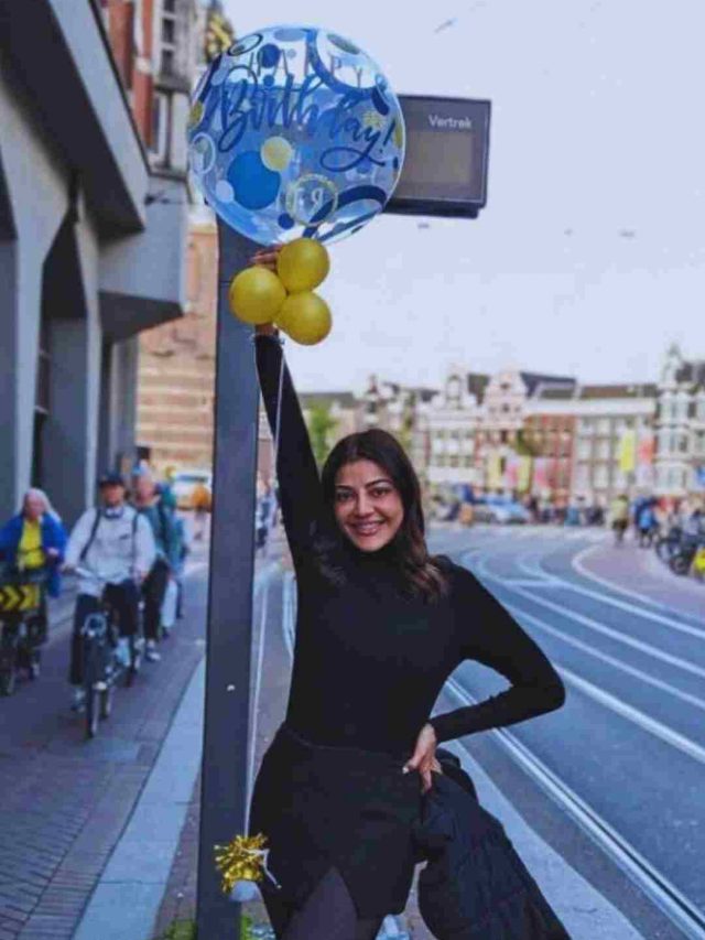 Inside Kajal Aggarwal’s Birthday Celebrations With Cake, Drinks & Garden Meet-Up With Friends