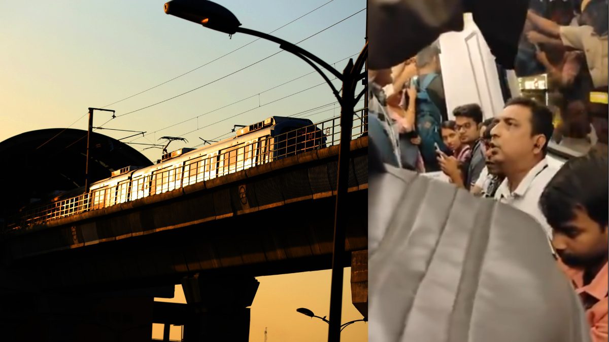 Delhi Metro Kalesh Strikes Again; Passenger Tells Man, “Taxi Mein Baith Ke Aaya Kar”, In Viral Video!
