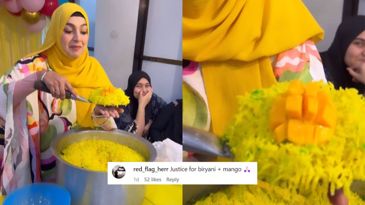 “Please Don’t Do This To Biryani,” Plead Netizens After Mumbai Baker Makes Mango Biryani For A Tropical Summer Party