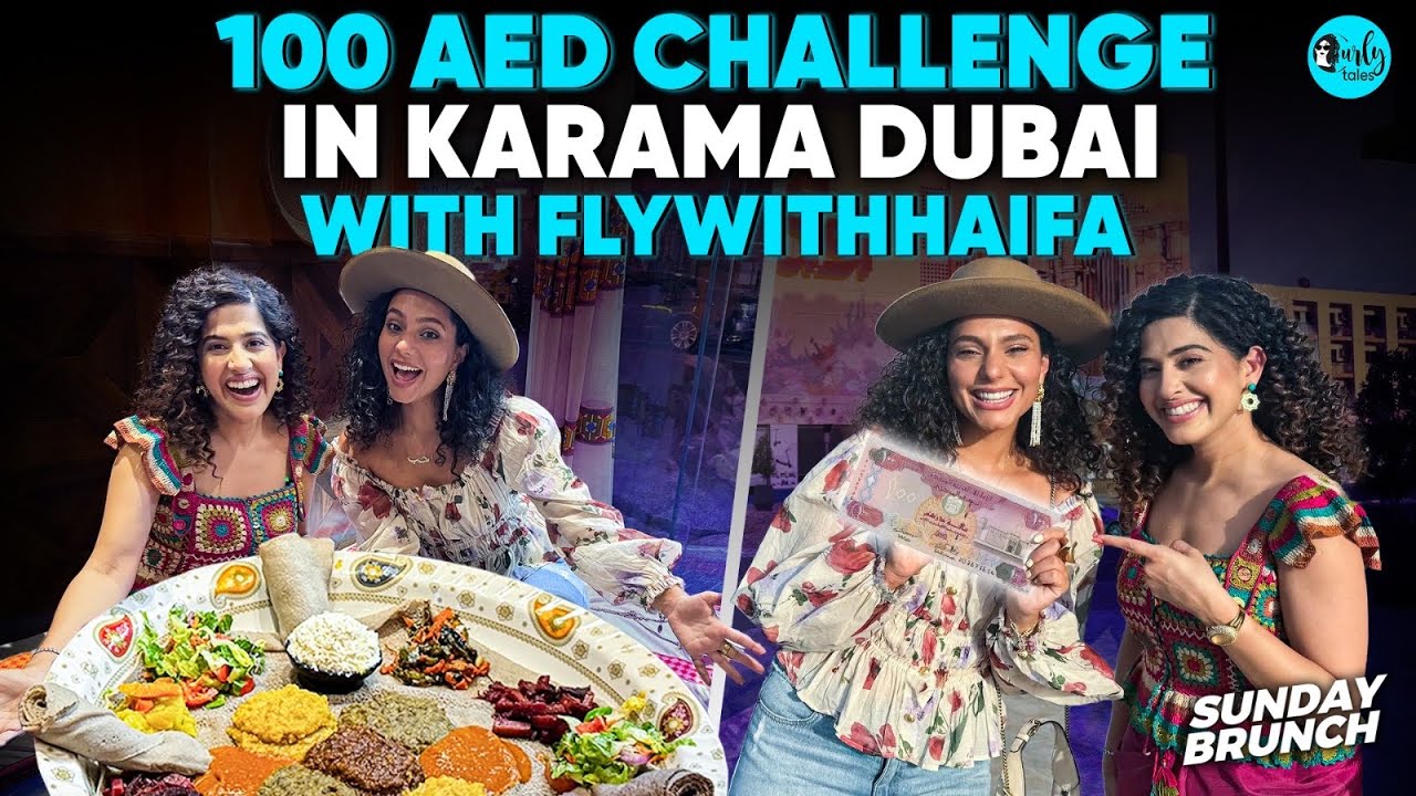 With Just AED 100, Kamiya Jani Explores Karama, Dubai With Fly With Haifa