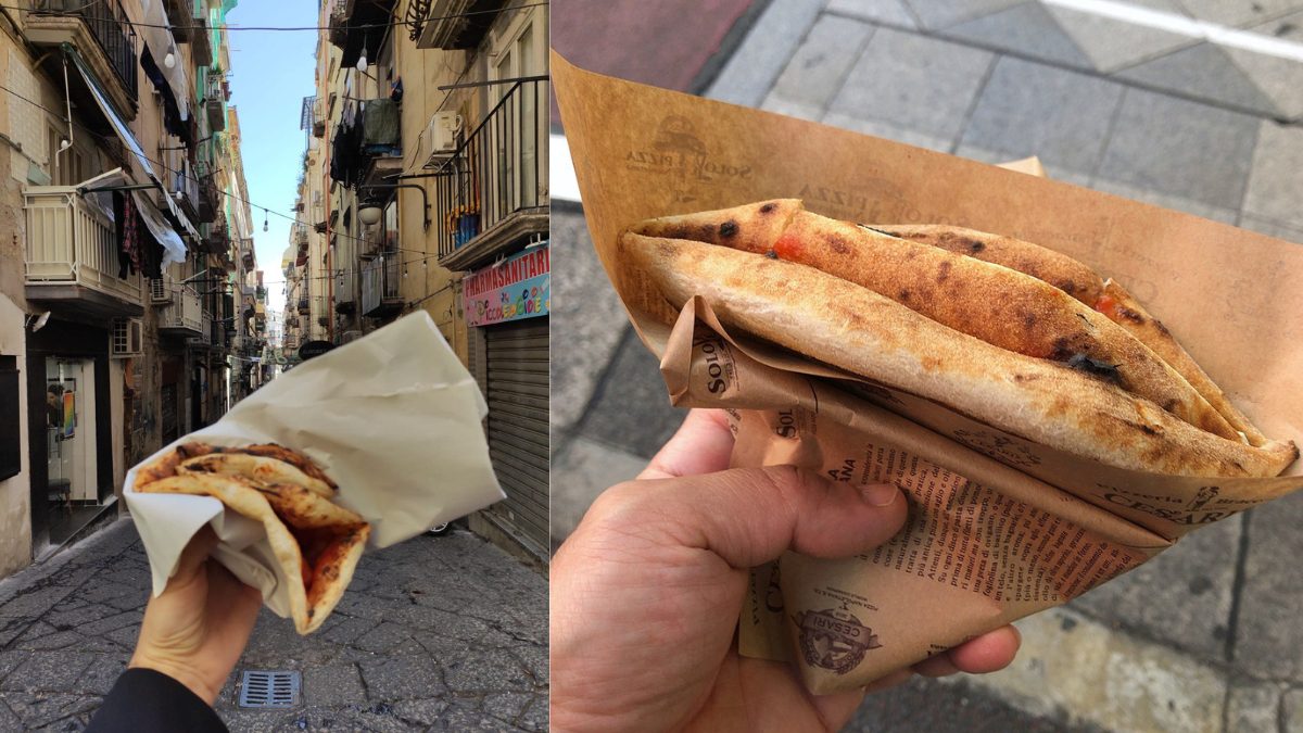 Ever Heard Of Wallet Pizza, Naples’s Street Food Gem, The Deliciously Folded Pizza Portafoglio?