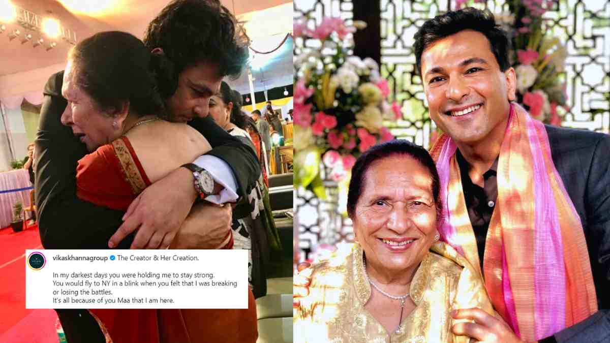 Vikas Khanna’s Tear-Jerking Post Crediting His Mom For His 40 Glorious Years As Chef Is Winning Hearts