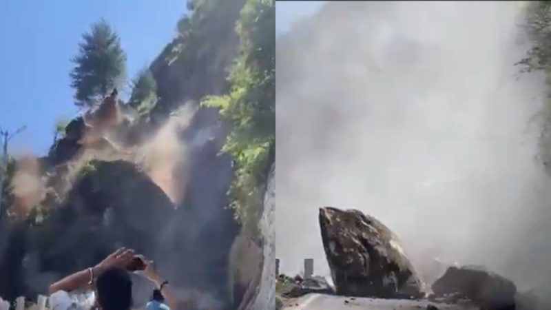 Landslide Badrinath National Highway