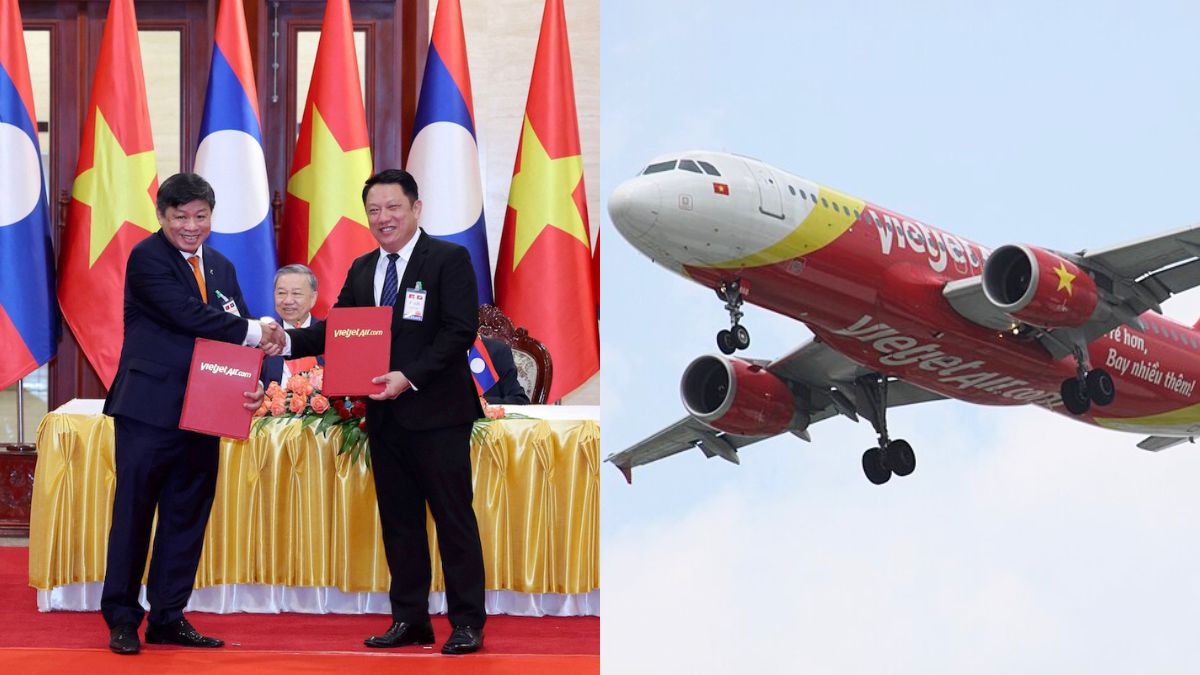 Vietjet & Laos Announce Agreement To Boost Air Transport Between Vietnam & Laos; Expected To Create 2,500 New Jobs In The Aviation Sector