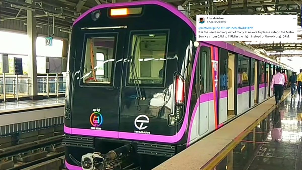 Punekars Take To Social Media With #RunPuneMetroTill11pm Campaign For Extended Metro Hours