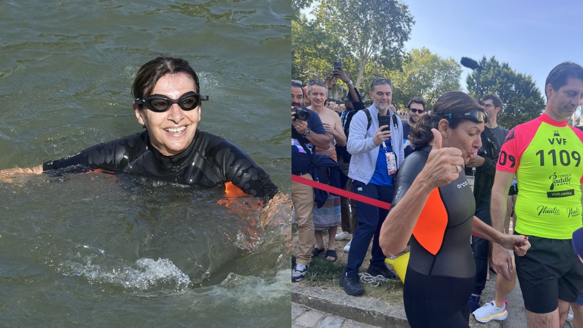 Paris: River Seine Opens Up For Swimming After Being Polluted For 100 Years; Mayor Takes A Swim To Prove Transformation