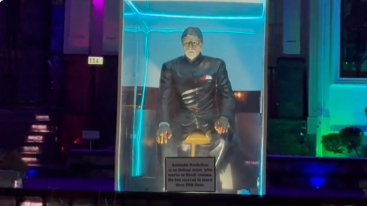 Amitabh Bachchan’s Life-Size Statue In New Jersey Installed By A Devoted Fan Is Now A Tourist Attraction On Google Maps