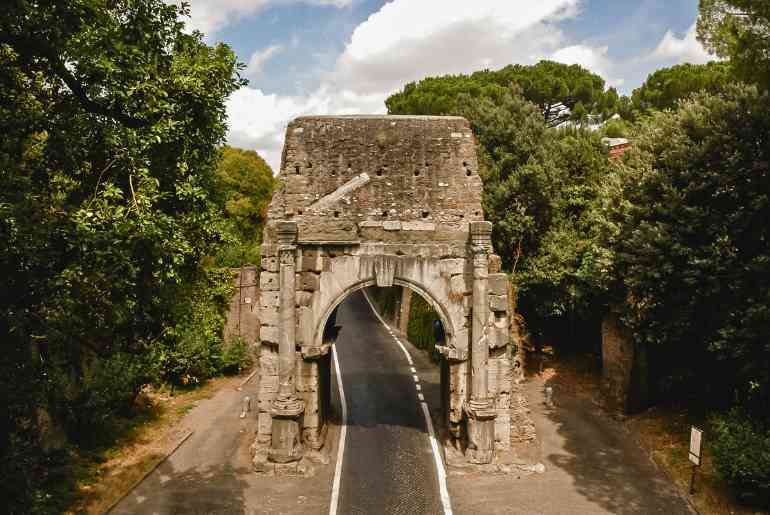 arch to Appian Way