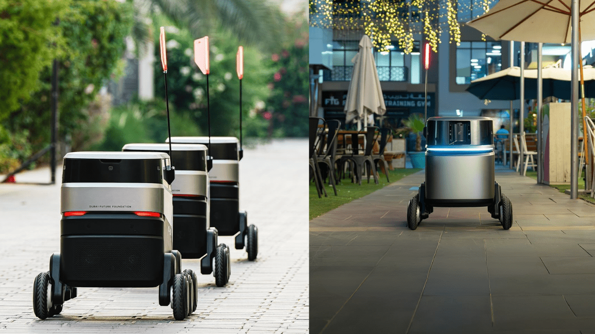 New Autonomous Food Delivery Robots In Dubai To Reduce Cost, Time & Harmful Emissions