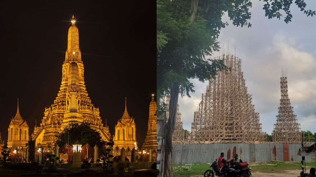 Durga Puja 2024: After Petronas Twin Tower & Grand Lisboa, Bengal’s Kalyani ITI More Luminous Club To Replicate Bangkok’s Arun Temple