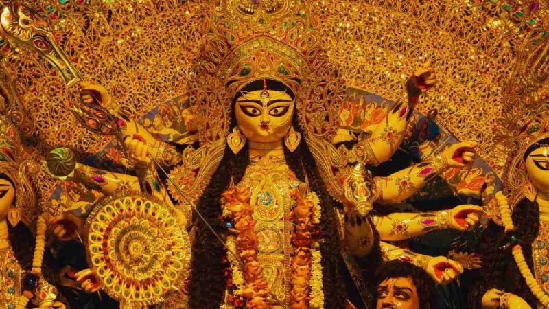 World's Tallest Durga Idol
