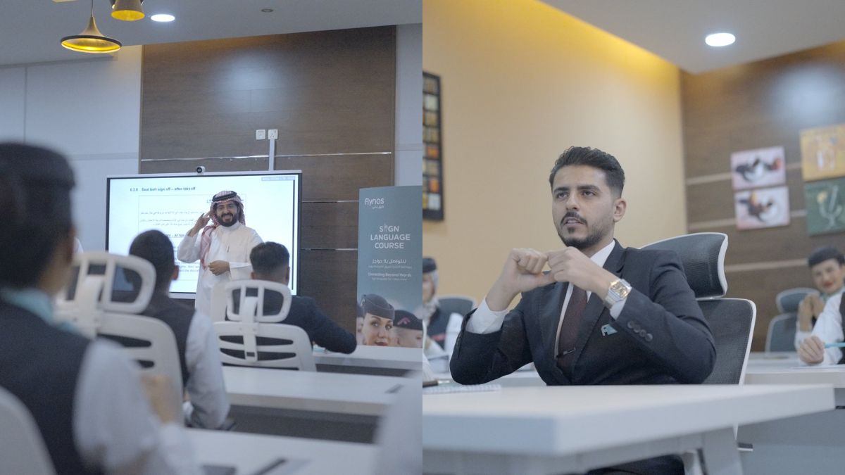 Good News! Flynas Becomes The First Airline In Saudi Arabia To Launch Sign Language Training Programme