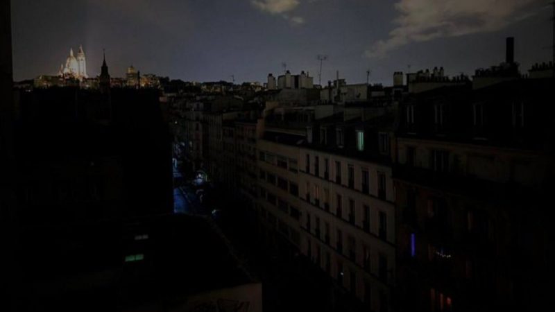 Power Outage Paris