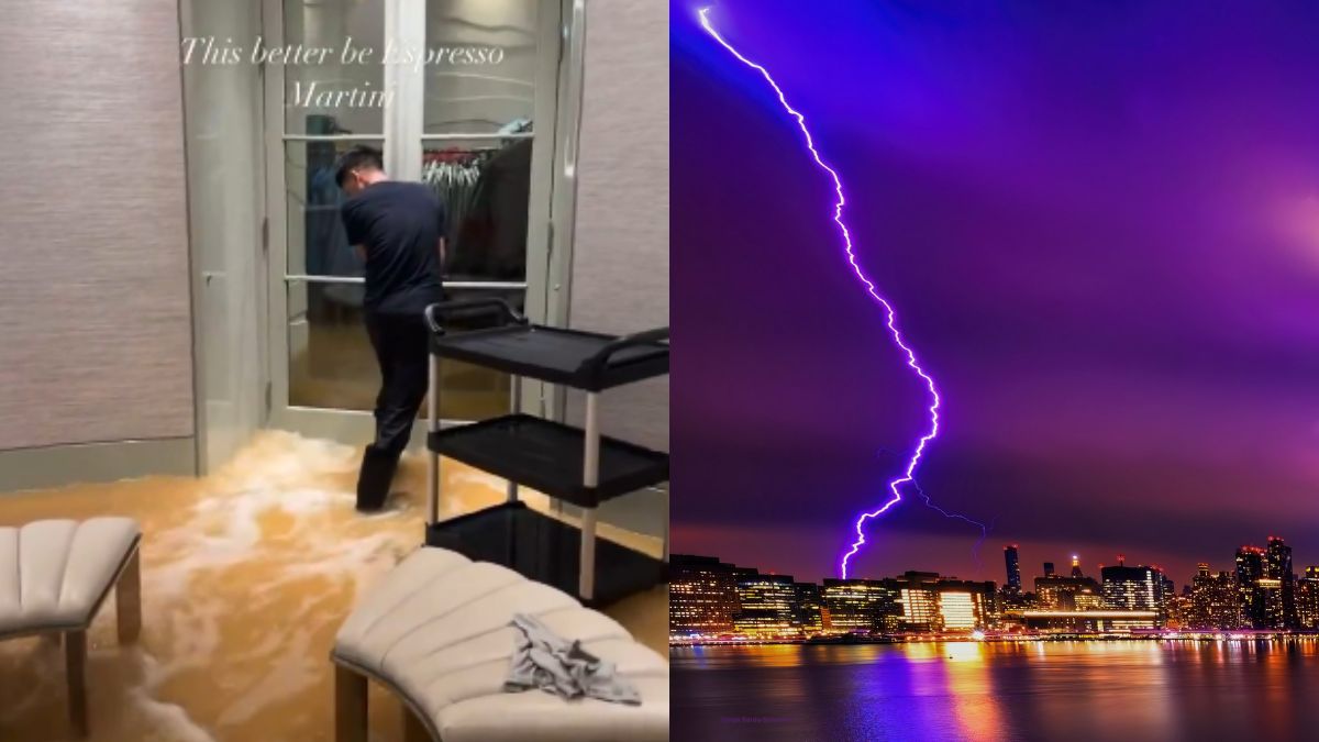 Strong Storms Sweep Toronto & New York Damaging Roofs, Causing Flash Floods & More