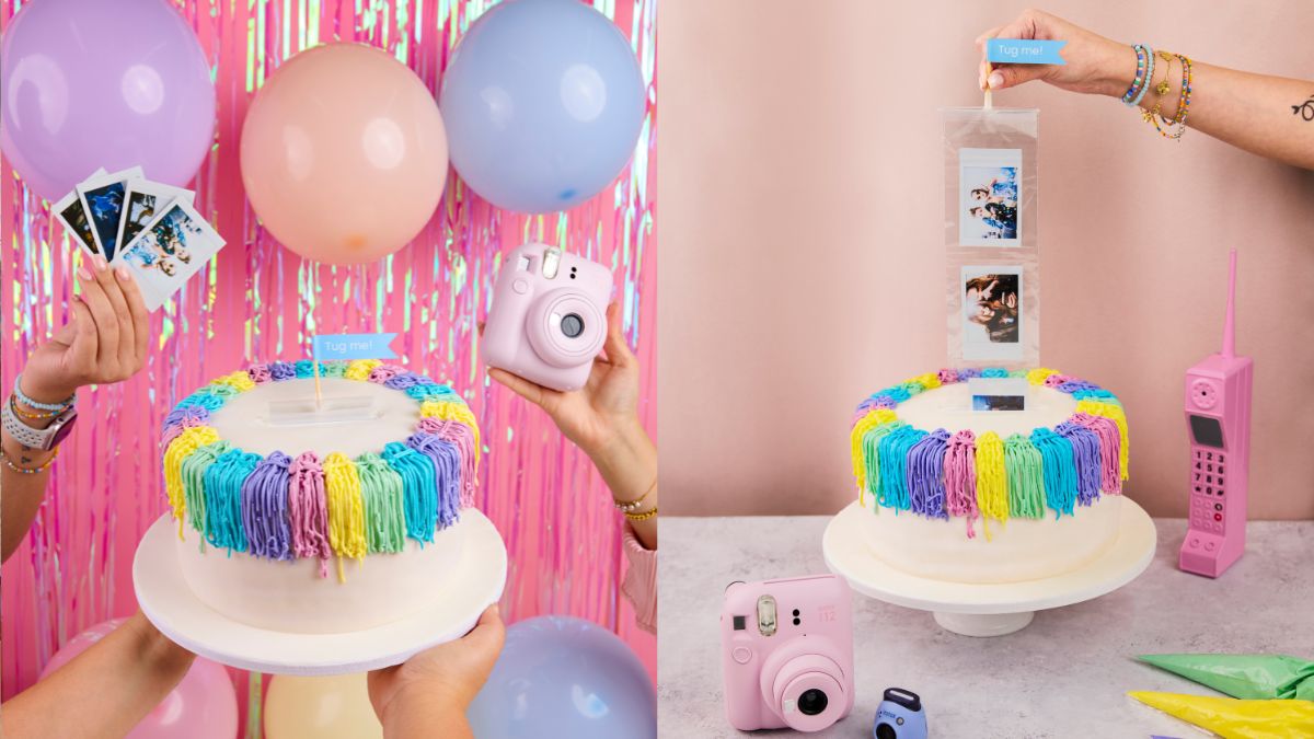 Relive Your Childhood With The Next Viral Cake Priced At AED320 By SugarMoo & Instax In The UAE!