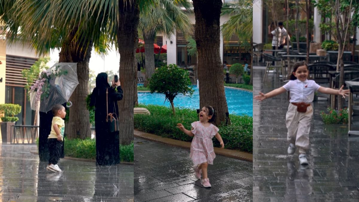 Sharjah Residents, Enjoy Cool Rain Showers This Summer At Zawaya Walk’s Rain Street