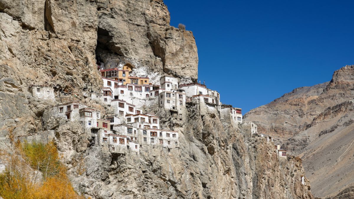 Located On A Hill Slope & Accessible Only By Foot, Ladakh Has A Cave Monastery You Should Explore