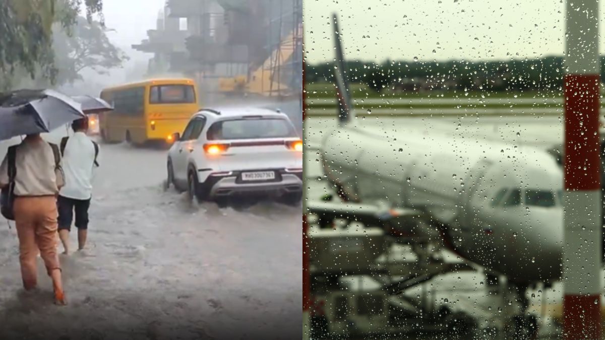 Mumbai: Air India, IndiGo Warn Fliers Of Potential Delays & Congestion Amid Heavy Rainfall; Issues Advisory For Passengers
