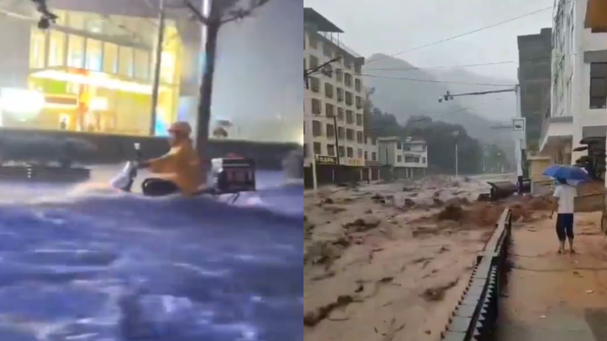 China: Travel Warnings Issued Amid Storm Threats; Flights Cancelled, Tourist Spots Shut As Flood-Like Situation Continues