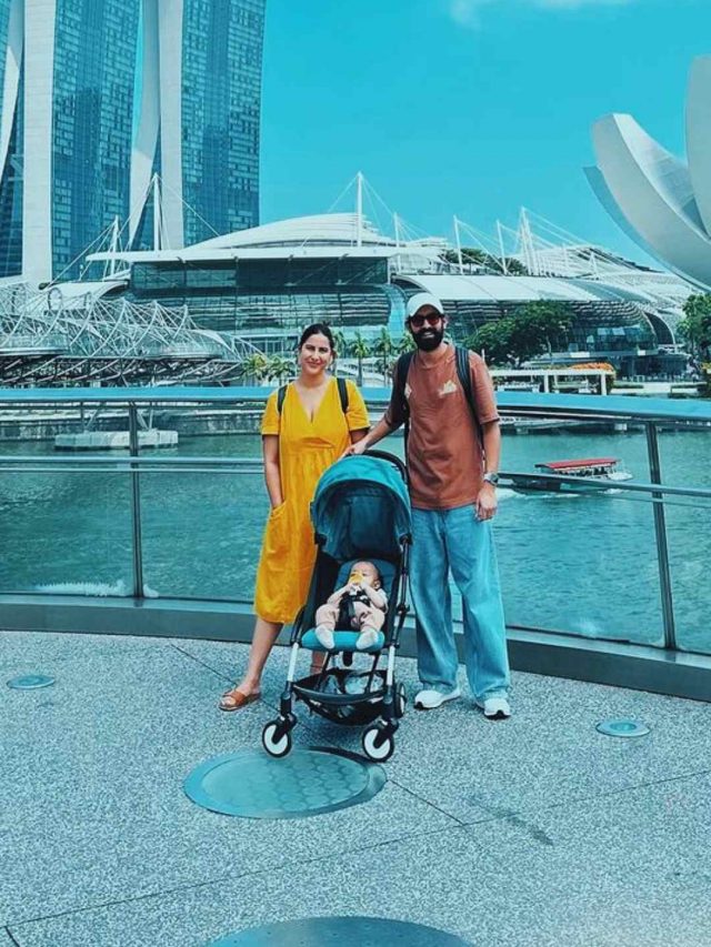 Inside Vikrant Massey, Sheetal Thakur & Baby Vardaan’s Singaporean Summer Vacay