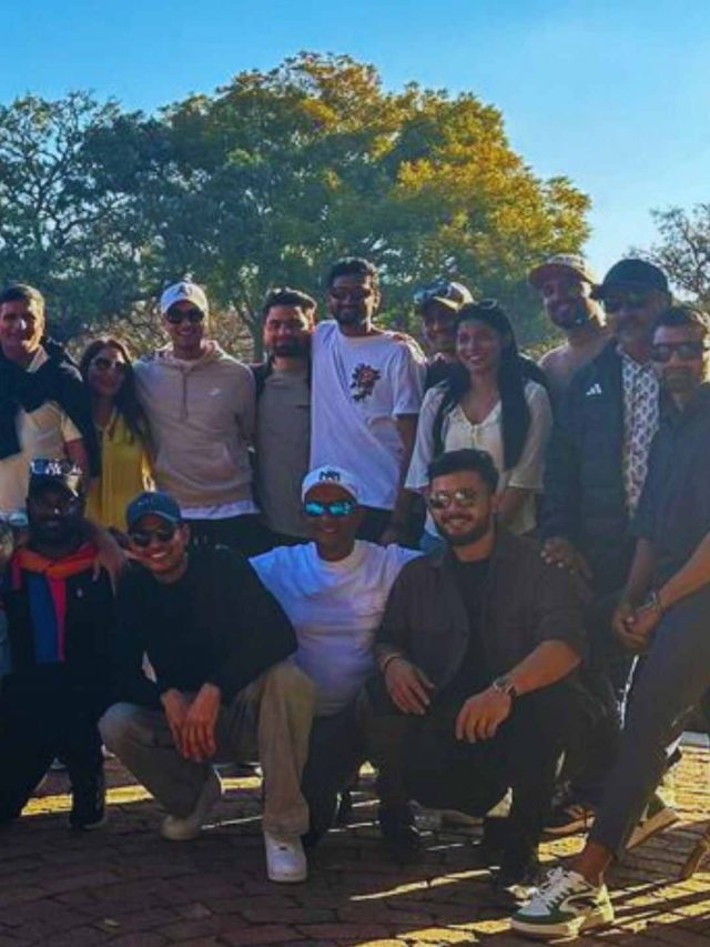 Team India & Their Families Enjoy A Wild Life Tour In Harare In Zimbabwe