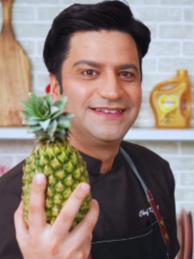 Struggling To Cut Pineapples? Chef Kunal Kapur Shares 5-Step Method To Cut Pineapple Without Any Wastage