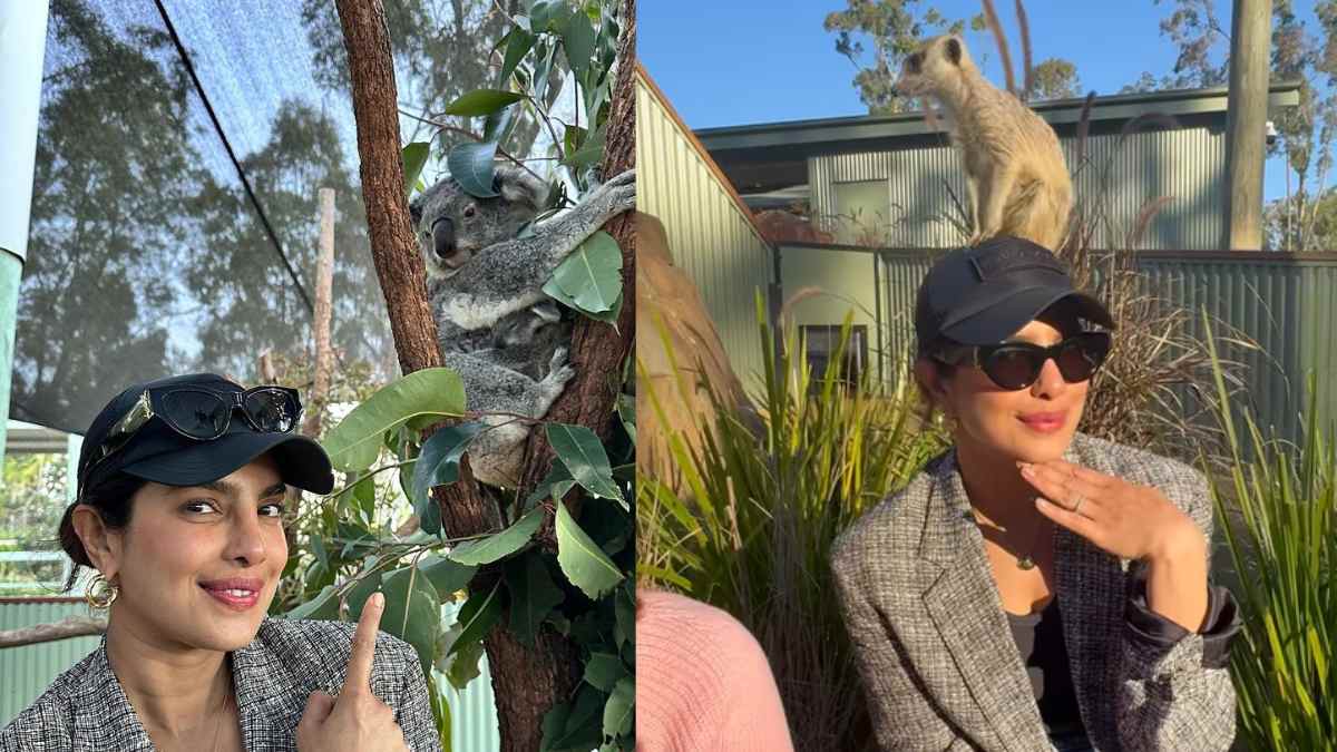 Priyanka Chopra Meets 8-Month-Old Koala Named After Her; Spots Meerkats & Kangaroos During Her Aussie Farm Visit
