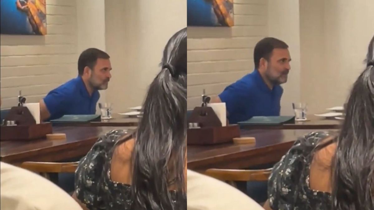 Rahul Gandhi Spotted At A Pizzeria In Delhi; Netizens Speculate About Its Recency