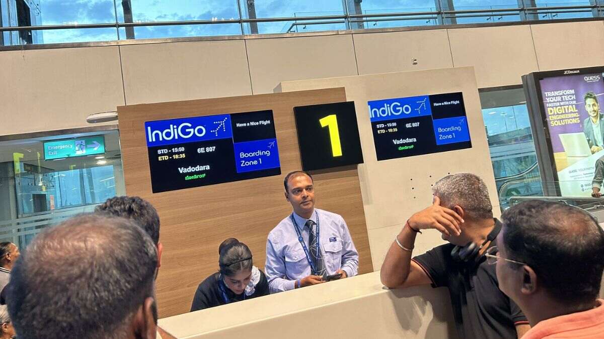 BLR-BDQ IndiGo Flight Delayed By Almost 3 Hours; X User Says It Kept Rescheduling And On Airline Website Showed Departed