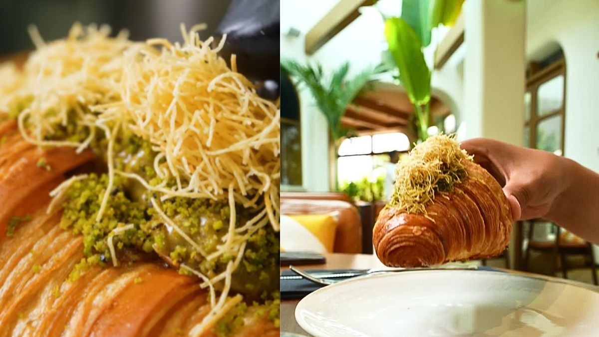 Tried The Viral Kunafa Chocolate? Now Savour The Kunafa Croissant At BRIX Cafe In Dubai