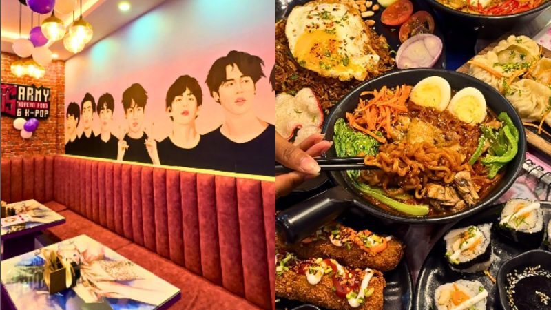 BTS-Themed Korean Cafe