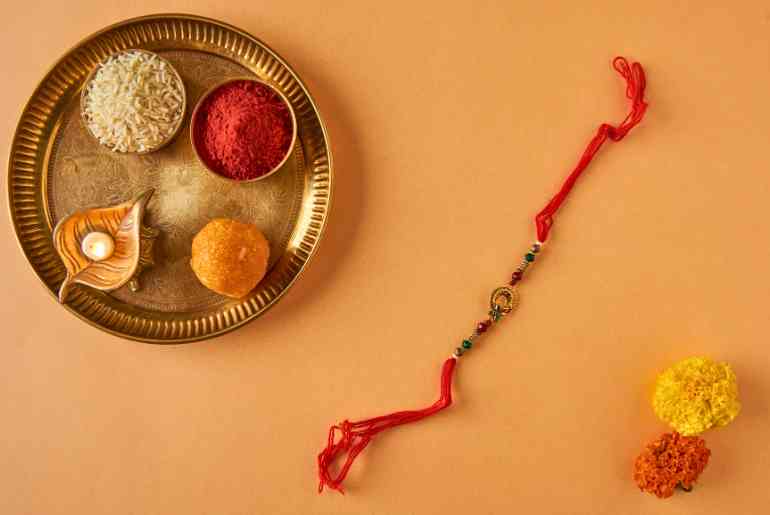 Raksha Bandhan thali 