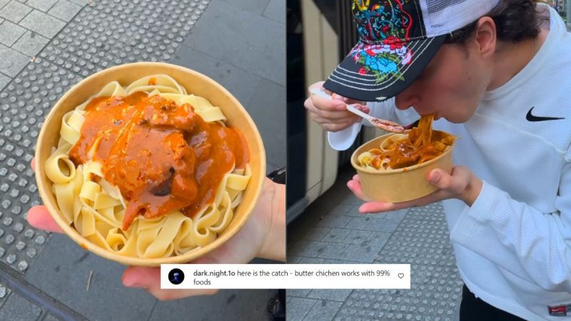 butter chicken pasta