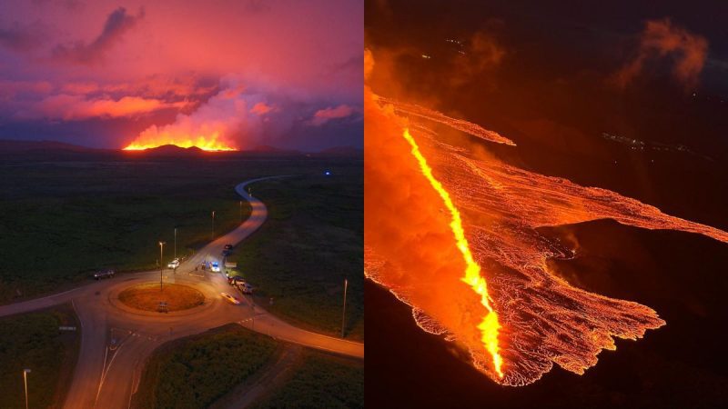 Iceland volcano