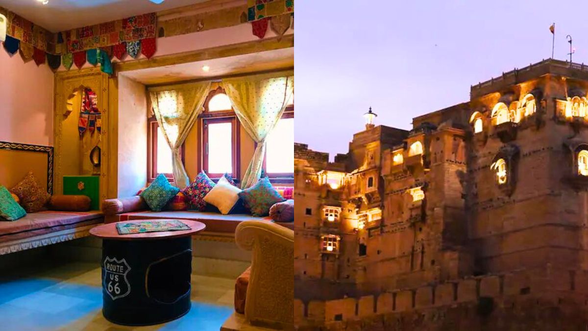 At ₹8K/N, This 500-YO Haveli Stay Exudes Regalness With A Majestic View Of The Iconic Jaisalmer Fort